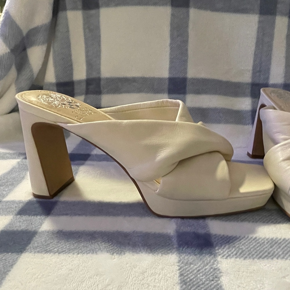 Vince Camaro heels.  Leather sandal